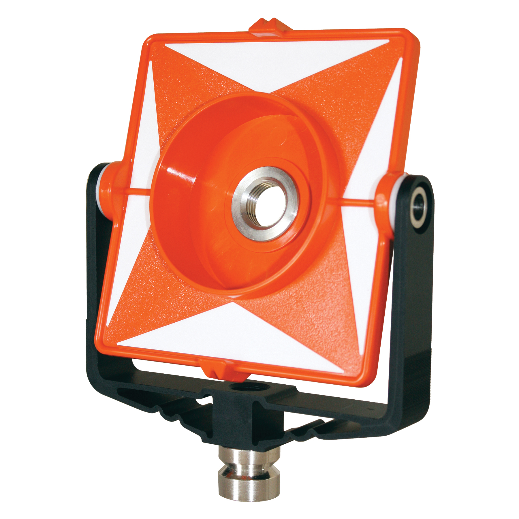 Single Tilt Prism Mount Only, Poly Orange